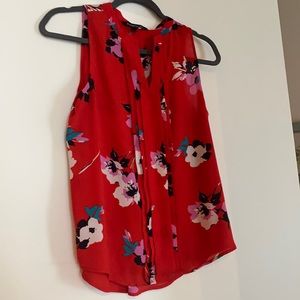 Colorful, floral blouse, 41Hawthorn, Size Small Petite